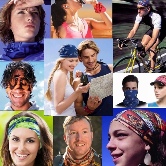 🍄 Colorful Galaxy Microfiber Sports Gaiter Neck / Face / Head Cover - Picture 7 of 8